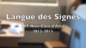 Une application pour traduire le langage des signes francais